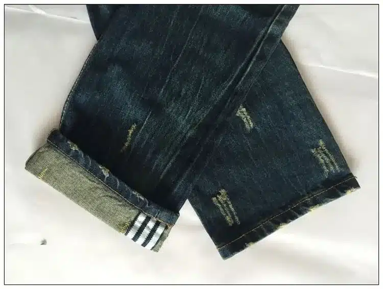 Famous Dsel Brand Fashion Designer Jeans Men Straight Dark Blue Color Printed Mens Jeans Ripped Jeans,100% Cotton 16