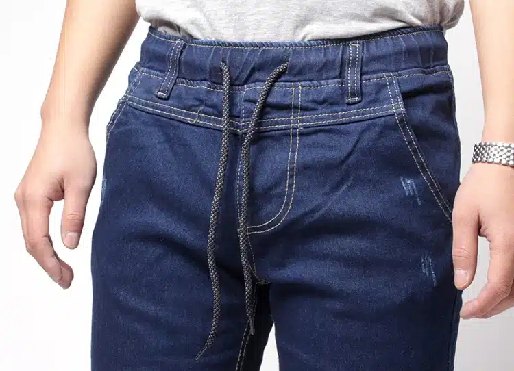 2017 Envmenst Brand Fashion Men's Harem Jeans Washed Feet Shinny Denim Pants Hip Hop Sportswear Elastic Waist Joggers Pants 13