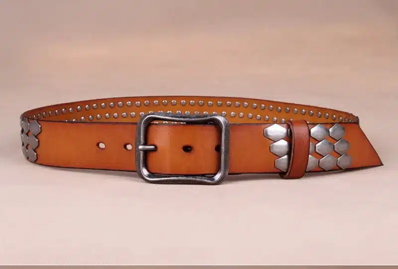 FAJARINA Quality 38mm Unique Design Fashion Unisex Retro Belt Scaly Hip Hop Belts for Men Women Jean Mens Geunine Leather NW0039 18
