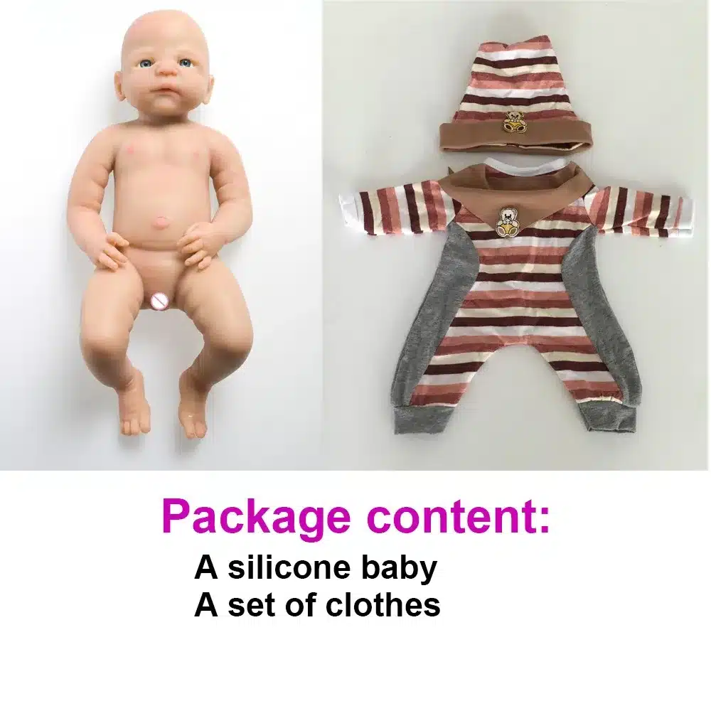 Ivita 21inch/4.9kg Girl High Quality Silicone Reborn Dolls Baby Born Full Body Alive Bath Doll XMAS Gift 9