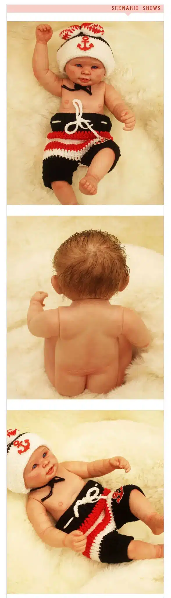 Reborn Baby Doll Full Body Silicone Handmade Realistic Lifelike Real Touch Silicone High End Gifts Children Newborn Doll Toys 9