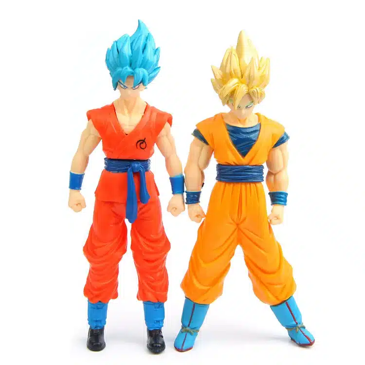 Dragon ball Z Super Saiyan Goku Vegeta figuras 2017 New Dragon ball Z Dragonball action figure son of goku vegeta model figurine 2