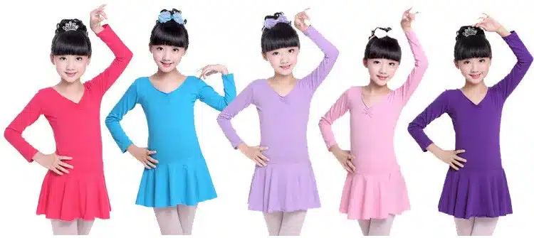 Child Professional Gymnastics Ballet Leotard Tutu Dress Dance Costumes for Girls Ballerina Dancing Clothes Dancer Wear Clothing 9