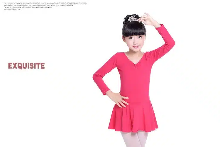 Child Professional Gymnastics Ballet Leotard Tutu Dress Dance Costumes for Girls Ballerina Dancing Clothes Dancer Wear Clothing 17