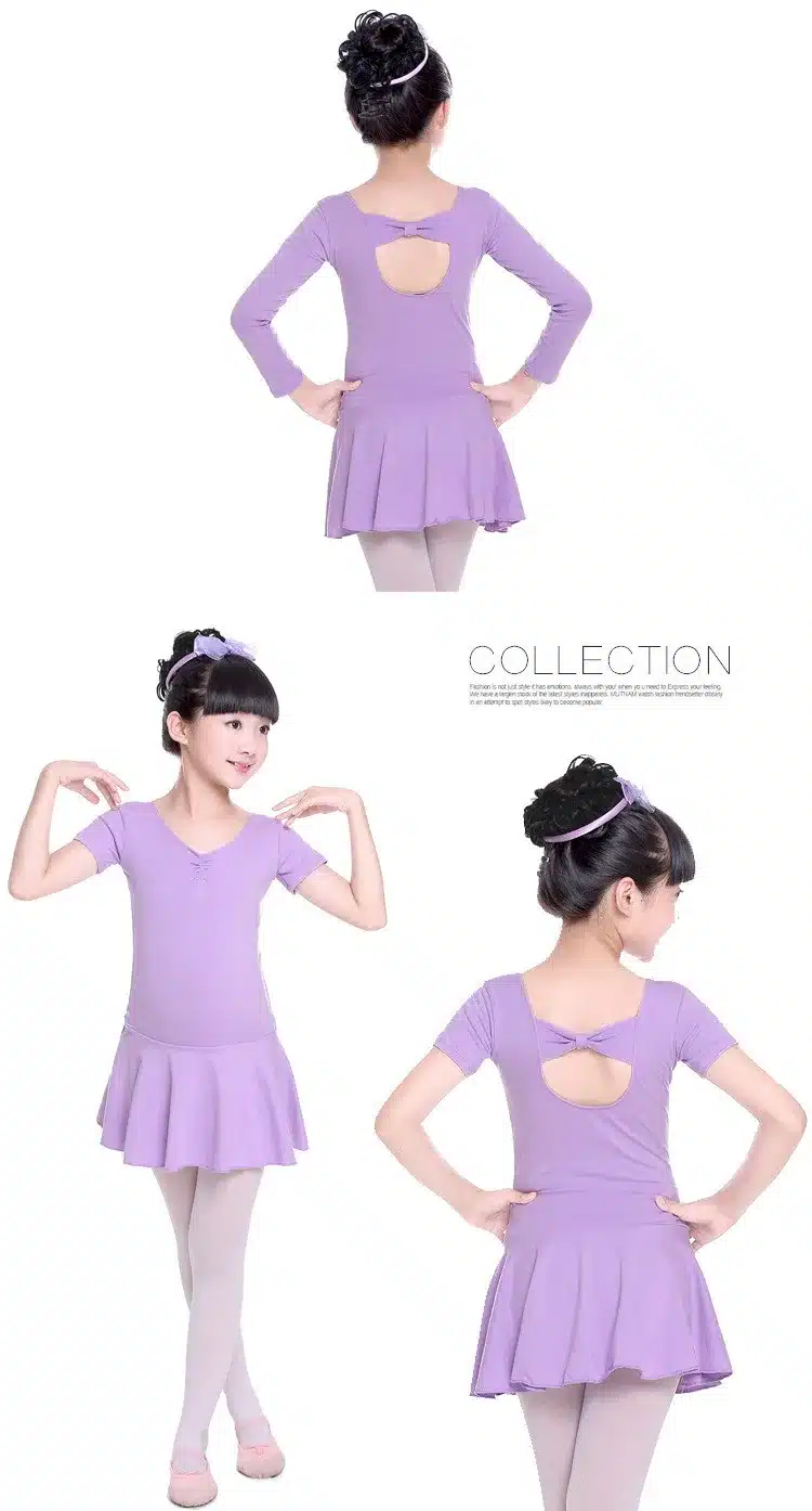 Child Professional Gymnastics Ballet Leotard Tutu Dress Dance Costumes for Girls Ballerina Dancing Clothes Dancer Wear Clothing 18