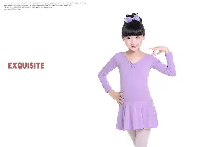 Child Professional Gymnastics Ballet Leotard Tutu Dress Dance Costumes for Girls Ballerina Dancing Clothes Dancer Wear Clothing 19
