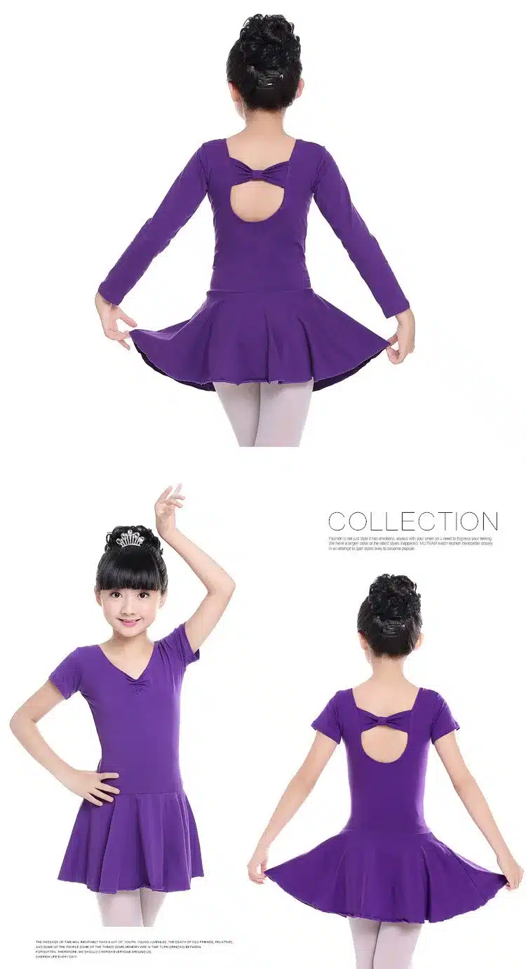 Child Professional Gymnastics Ballet Leotard Tutu Dress Dance Costumes for Girls Ballerina Dancing Clothes Dancer Wear Clothing 20