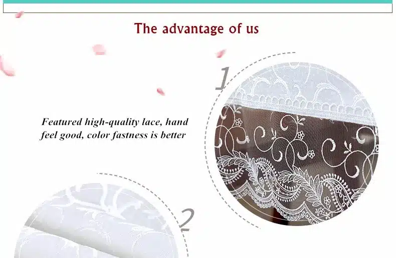 White Lace Waterproof Table Cloth Korean Embroidered Tablecloths Table Runner Modern Household Tea Table Cloth Table Cover 8