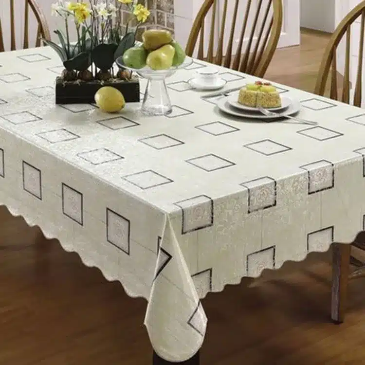 PVC Party Table Cloth Plastic Waterproof Oilproof Toalhas De Mesa Square TableCloth Printed Nappe Table Cover Overlay 6