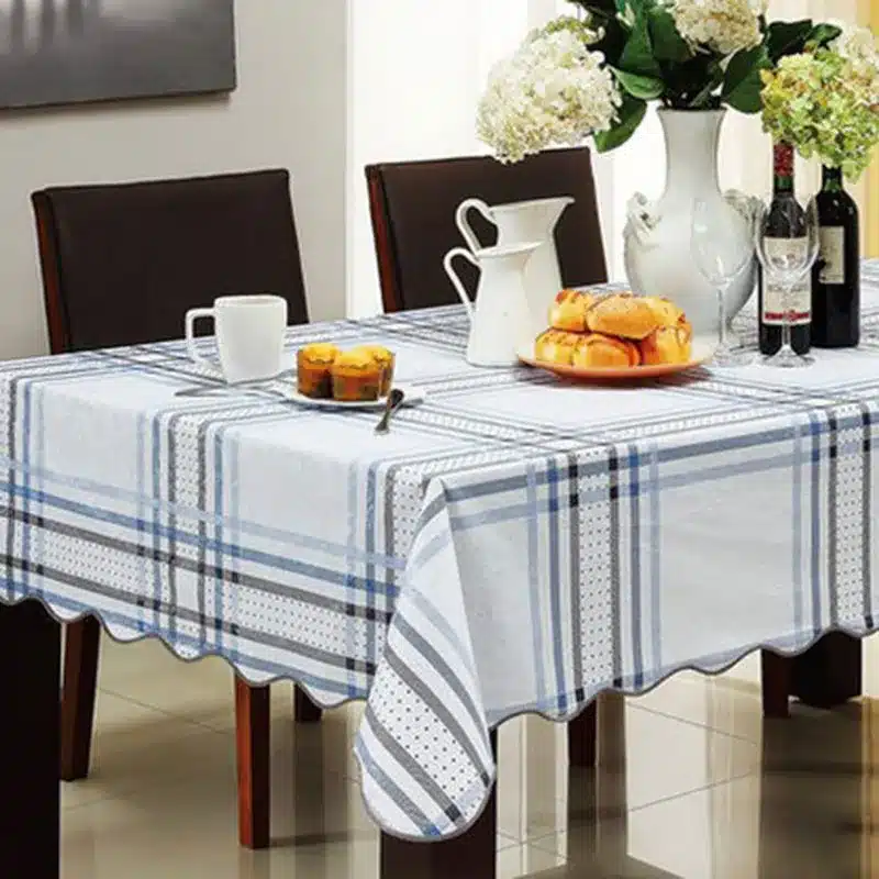 PVC Party Table Cloth Plastic Waterproof Oilproof Toalhas De Mesa Square TableCloth Printed Nappe Table Cover Overlay 8
