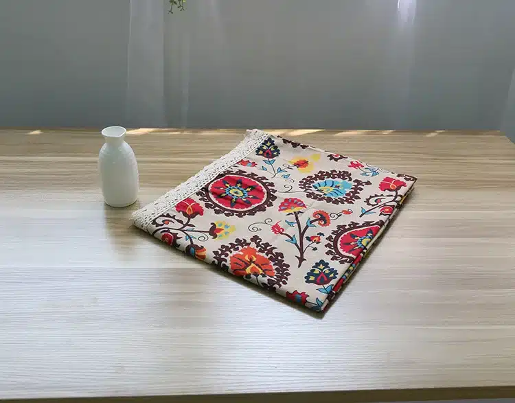 National wind explosion models cotton linen tablecloths Sun flower table cloth tablecloth Table Covers for Wedding Party Home 20