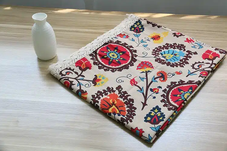 National wind explosion models cotton linen tablecloths Sun flower table cloth tablecloth Table Covers for Wedding Party Home 21