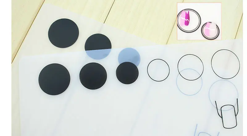 Nail Art Manicure Silicone Mat For Stamping Reverse Stamp Transfer Water Marble Practice Workspace Design Plate Table Cover Pad 26
