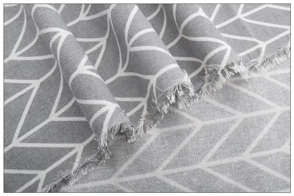 Printed Cotton Linen Fabric For Patchwork Quilting Sewing DIY Sofa Table Cloth Furniture Cover Tissue Curtain Bag Cushion Fabric 9