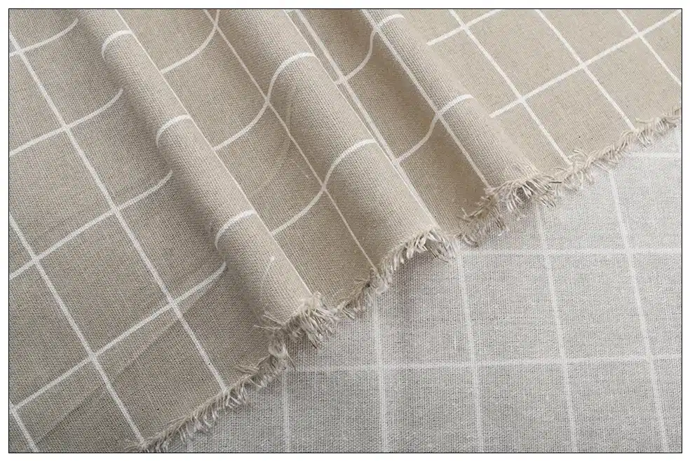 Printed Cotton Linen Fabric For Patchwork Quilting Sewing DIY Sofa Table Cloth Furniture Cover Tissue Curtain Bag Cushion Fabric 19
