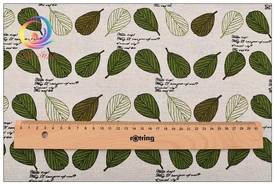 Printed Cotton Linen Fabric DIY Sofa For Patchwork Quilting Sewing Table Cloth Furniture Cover Tissue Curtain Bag Cushion Fabric 22