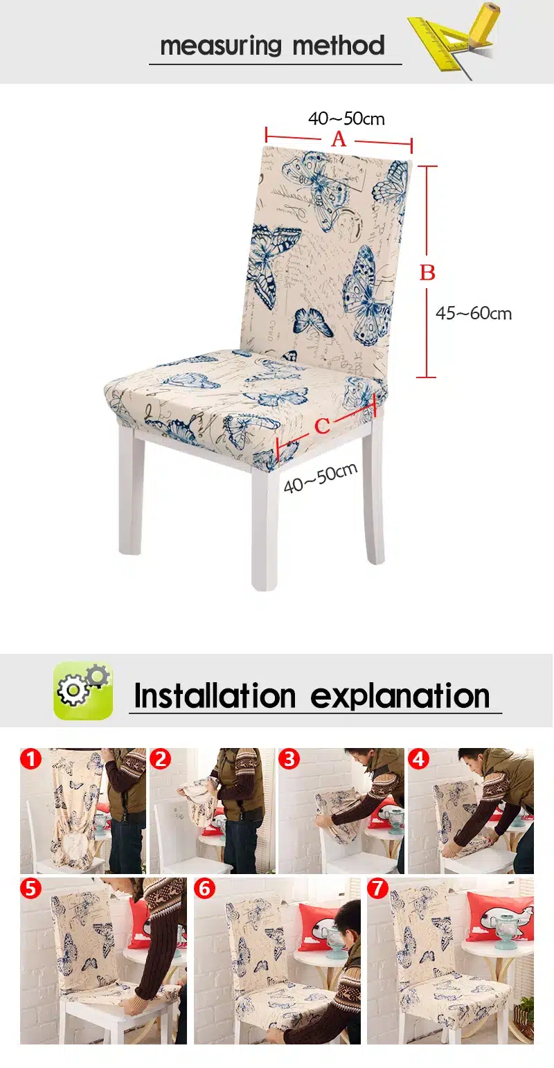 1 Piece 11 Solid Colors Polyester Spandex Stretch Housse Pour Chaise For Wedding Party Dining Chair Seat Covers 11