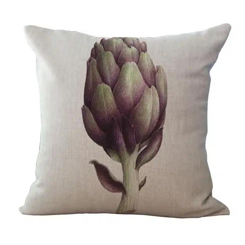 18" Pillowcase 3D Rose Printed Cushions Linen Cushion Cover Throw Pillow Case For Living Room Bed Room Flower Peony Small Fresh 20