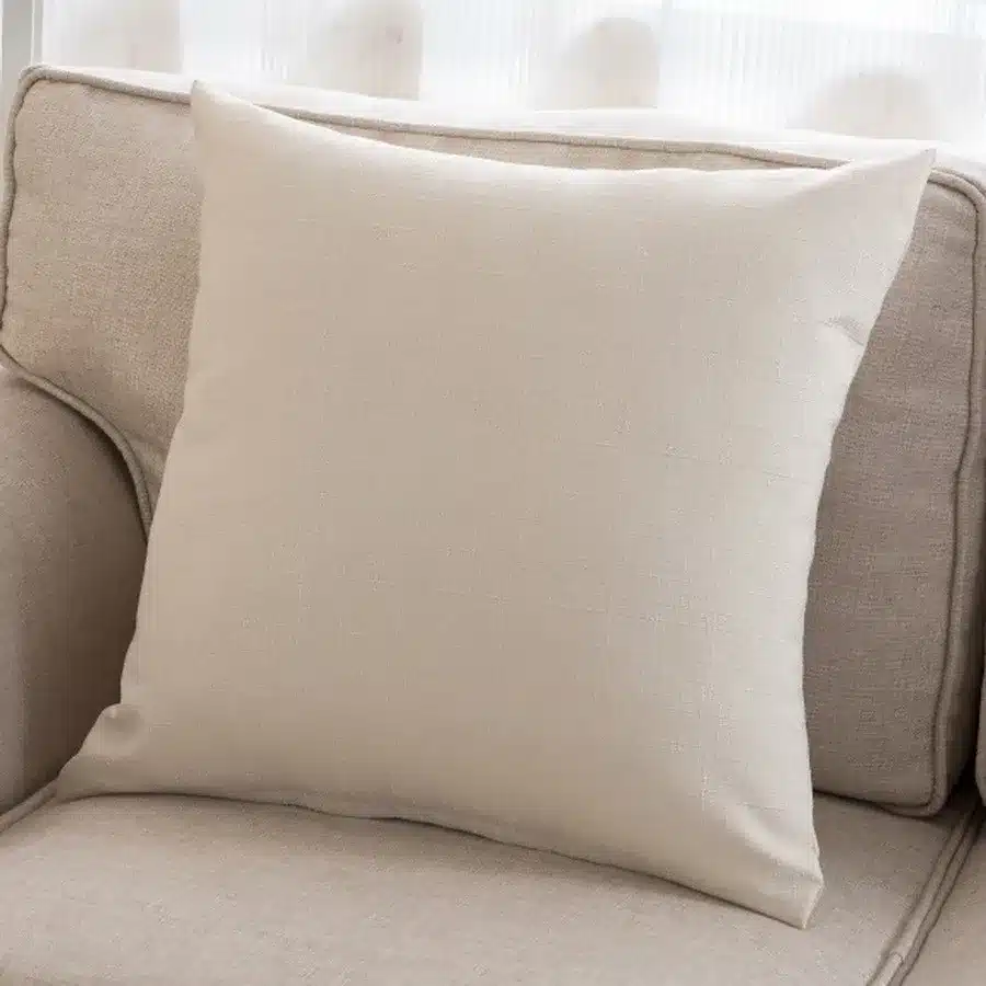 Cotton Pillow case D25TX71 Cushion Cover in red black white for pet kids bedding and sofa in hidden zipper 45cm 18inch 15