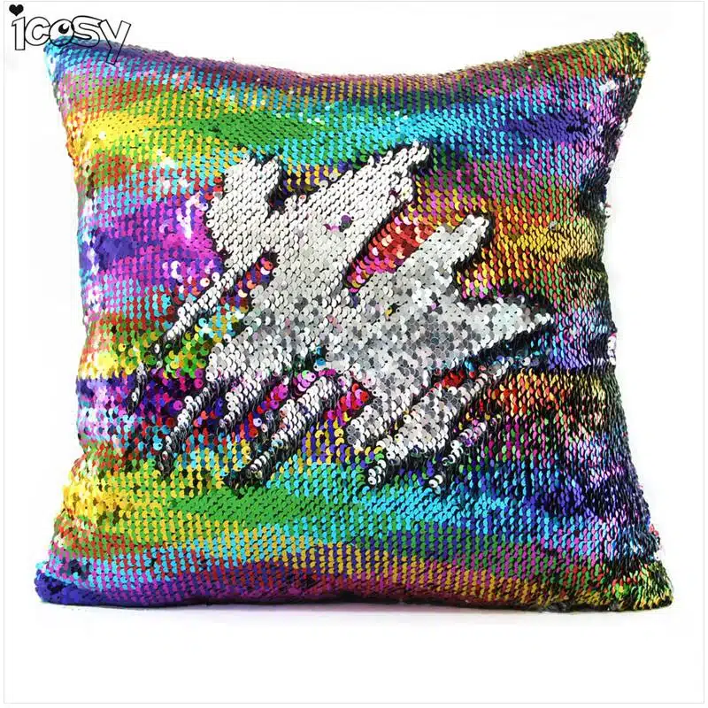 Decorative Cushion Covers Mermaid Pillow Case Cover Reversible Throw Pillow Pillowcases For Sofa Home Decor 11