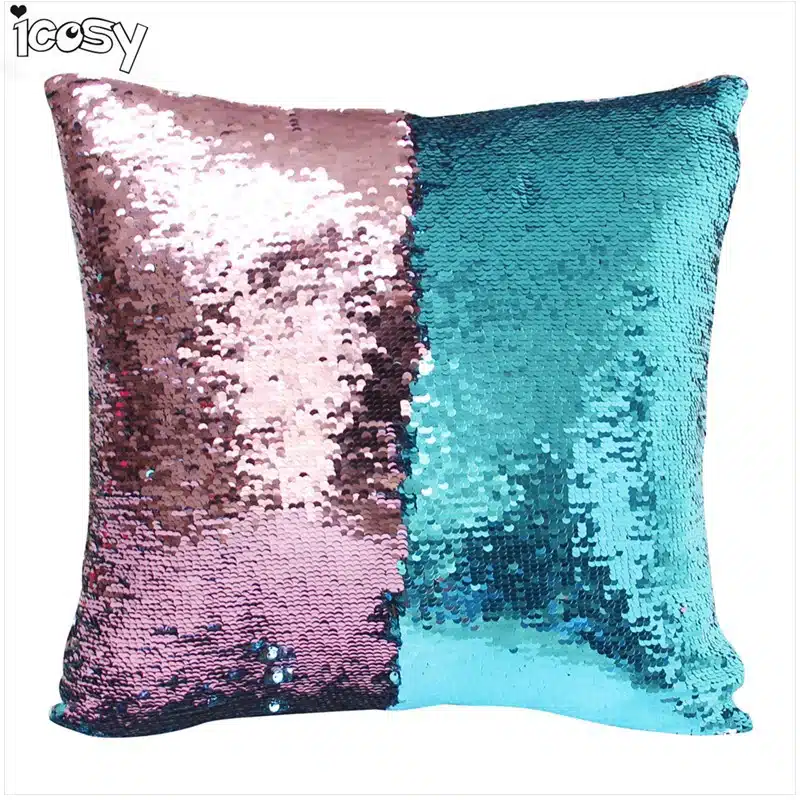 Decorative Cushion Covers Mermaid Pillow Case Cover Reversible Throw Pillow Pillowcases For Sofa Home Decor 31