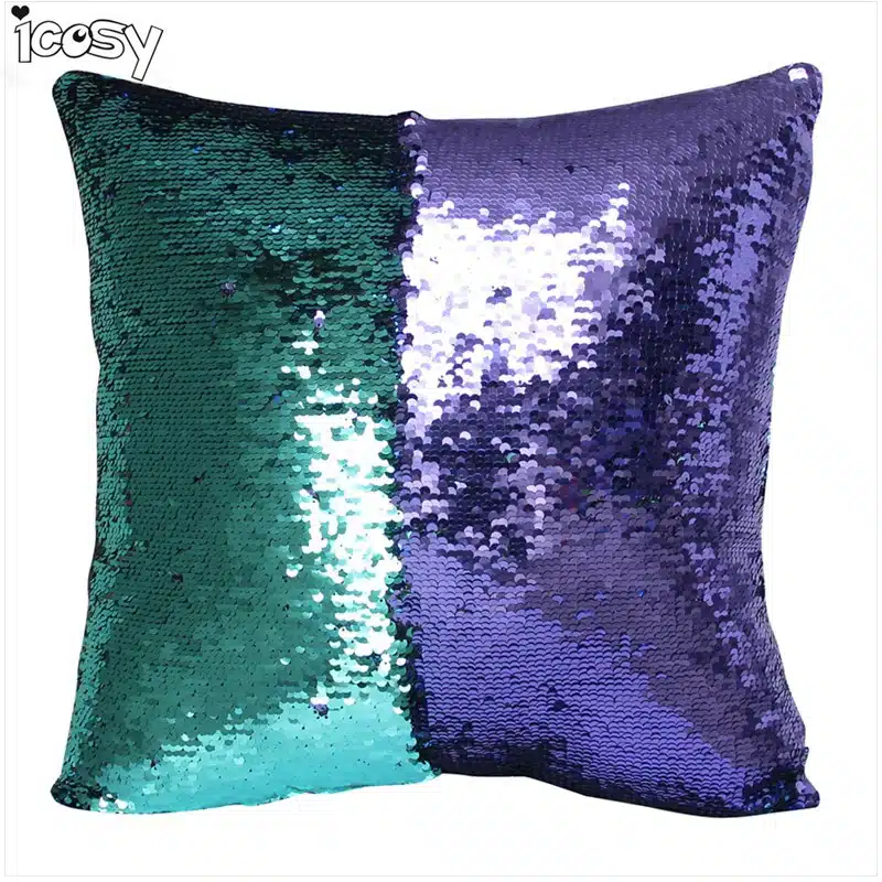 Decorative Cushion Covers Mermaid Pillow Case Cover Reversible Throw Pillow Pillowcases For Sofa Home Decor 32
