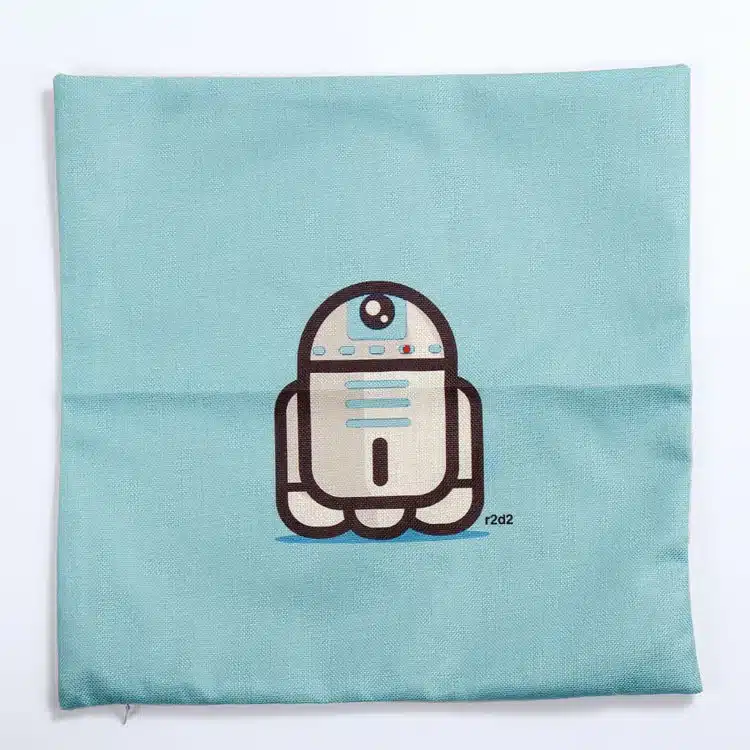 Hot Selling Cartoon Star Wars Series Cotton Linen Throw Pillow Cover Sofa Office Back Cushion Cover Baby Room Decorative SW174 16