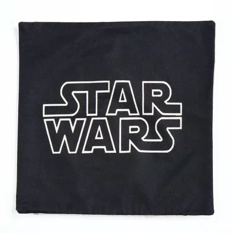Hot Selling Cartoon Star Wars Series Cotton Linen Throw Pillow Cover Sofa Office Back Cushion Cover Baby Room Decorative SW174 20