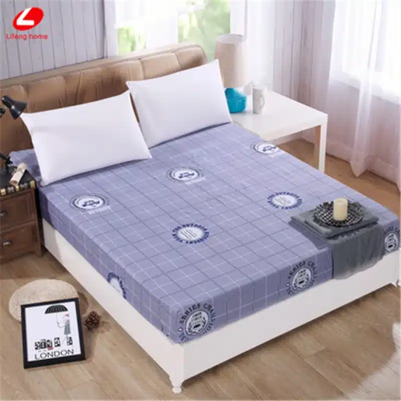Home textile bed sheet sheet flower mattress cover printing bed sheet elastic rubber bedclothes 180*200cm summer bedspread band 12