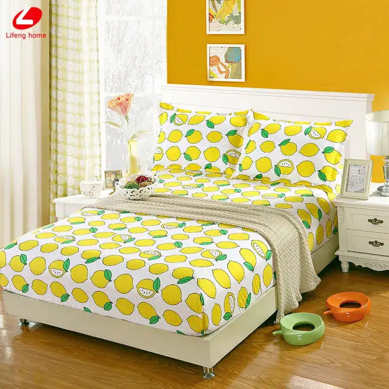 Home textile bed sheet sheet flower mattress cover printing bed sheet elastic rubber bedclothes 180*200cm summer bedspread band 22