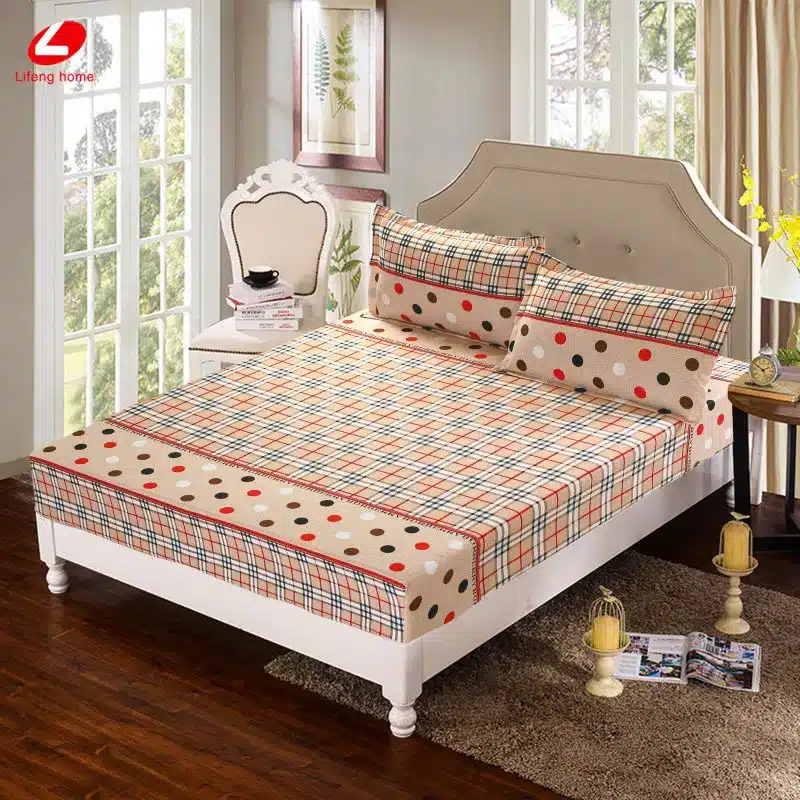 Home textile bed sheet sheet flower mattress cover printing bed sheet elastic rubber bedclothes 180*200cm summer bedspread band 36