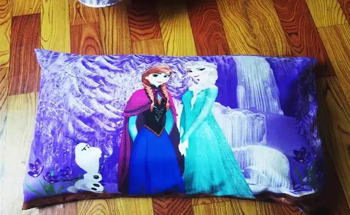 purple Frozen Elsa Anna bedding sets Girl's Children's bedroom decor single twin size bed bedspread duvet covers 3pcs no filler 13