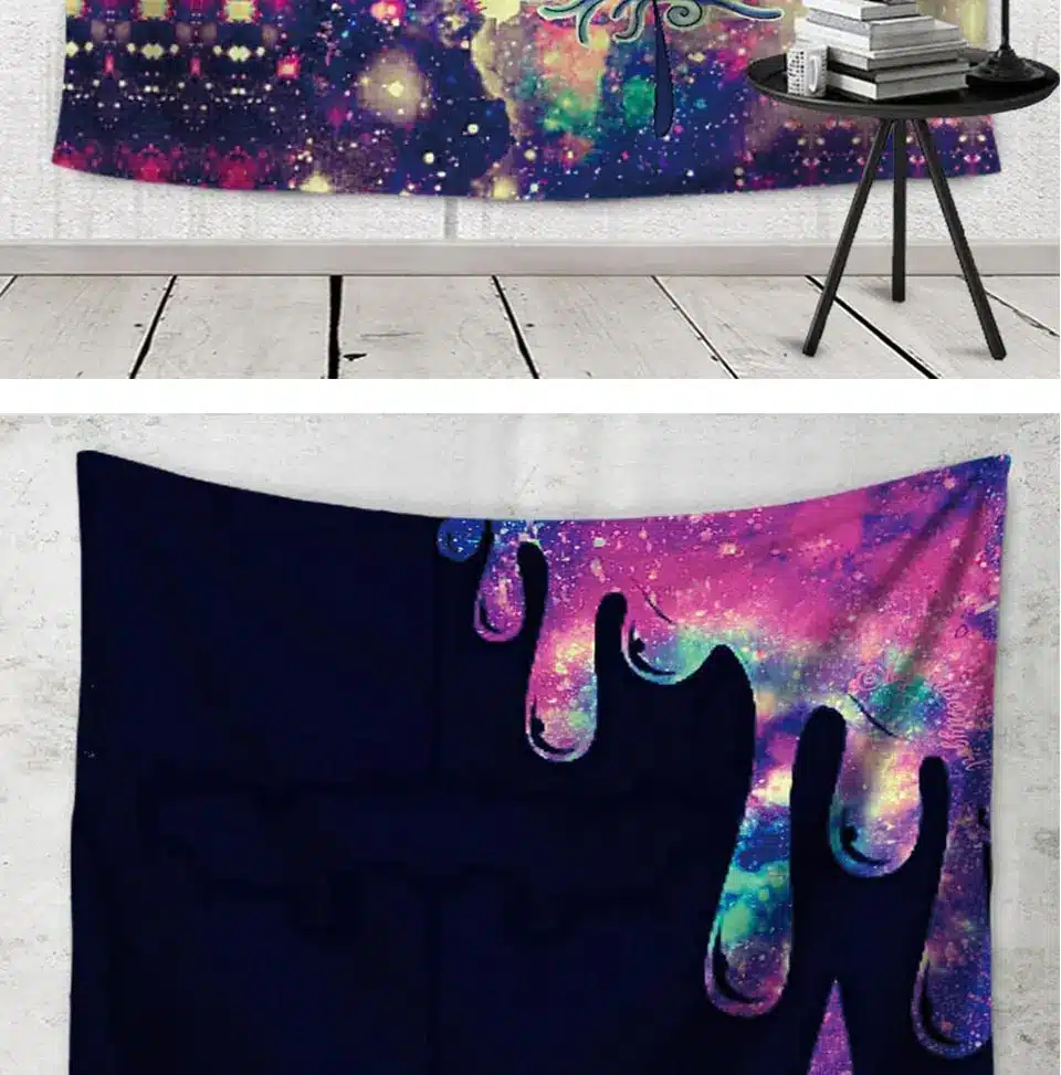Miracille Indian Wall Tapisserie Bohemian Decor Beach Towel Tapestry Wall Hanging For Home Yoga Mat Color Bedspread 2 Size 14