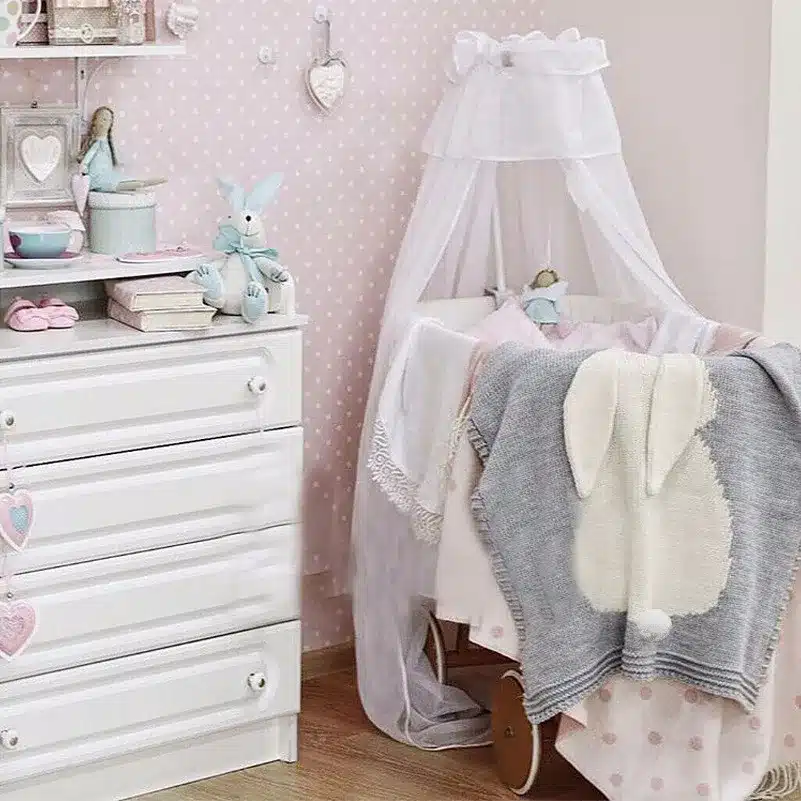 Baby Blanket Pink White Cute Rabbit Gray For Bed Sofa Wool blanket Cobertores Mantas BedSpread Bath Towels Play Mat Gift 73*105 24