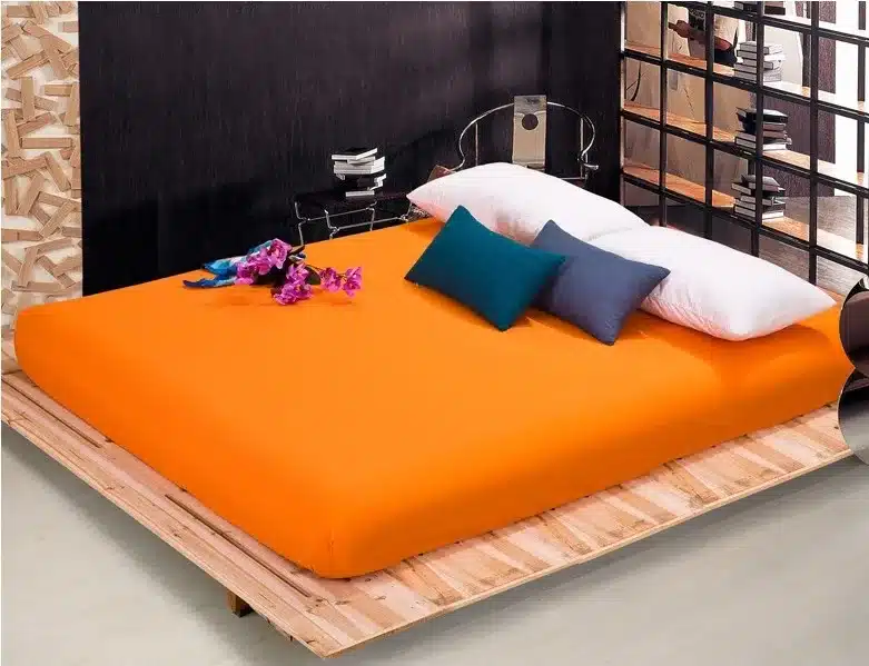 Wholesale solid color sheets fitted bed sheet elastic mattress cover bed linen bedspread polyester cotton single twin full queen 29