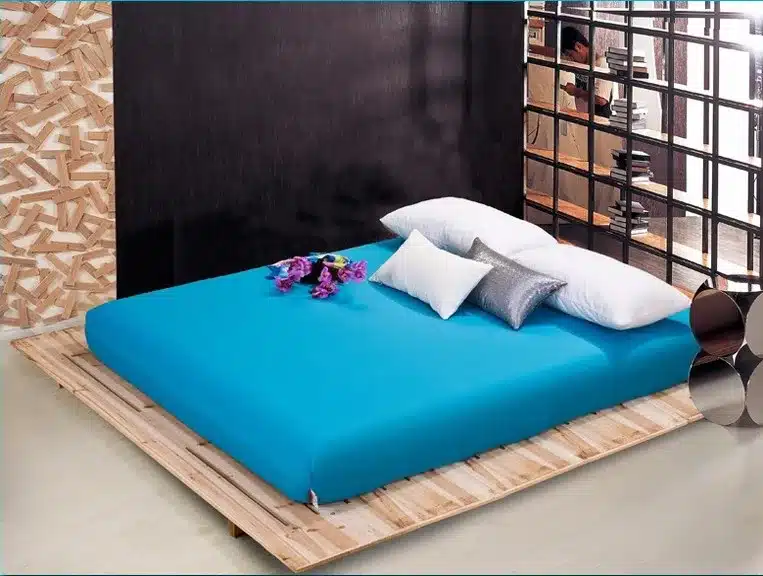 Wholesale solid color sheets fitted bed sheet elastic mattress cover bed linen bedspread polyester cotton single twin full queen 37