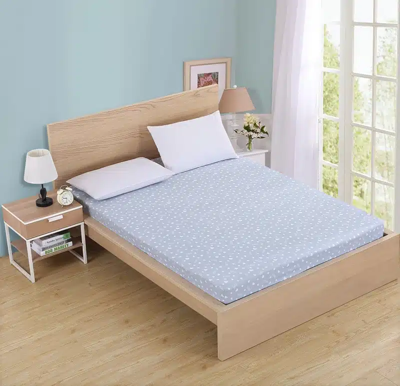 MECEROCK New Coming Fitted Sheet Mattress Cover with The All-around Elastic Rubber Band Printed Bed Sheet Hot Selling Bed Linens 24