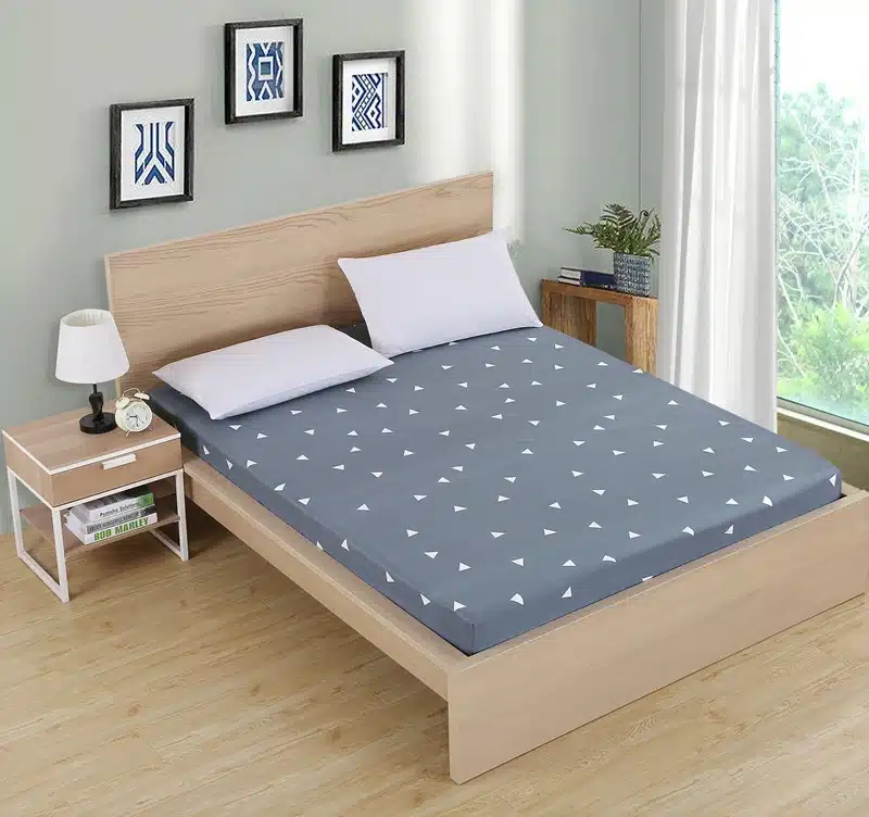 MECEROCK New Coming Fitted Sheet Mattress Cover with The All-around Elastic Rubber Band Printed Bed Sheet Hot Selling Bed Linens 26