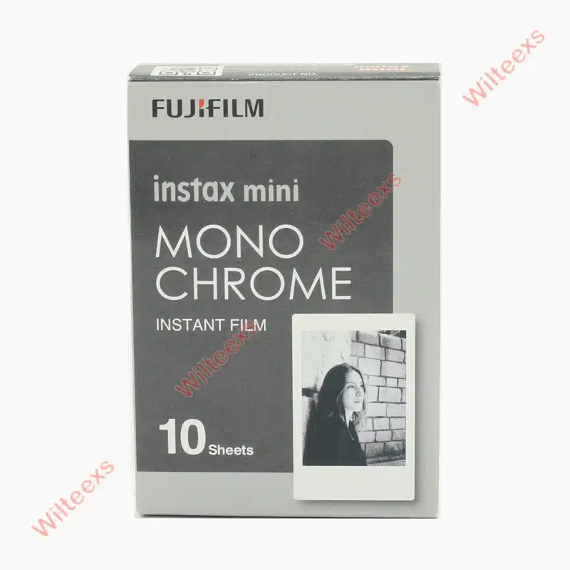 Original Fujifilm Fuji Instax Mini 8 Monochrome Film 10 Sheets For 8 50s 7s 90 25 Share SP-1 Instant Cameras New arrive 1