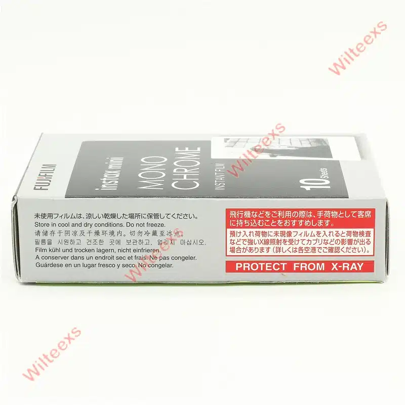 Original Fujifilm Fuji Instax Mini 8 Monochrome Film 10 Sheets For 8 50s 7s 90 25 Share SP-1 Instant Cameras New arrive 3