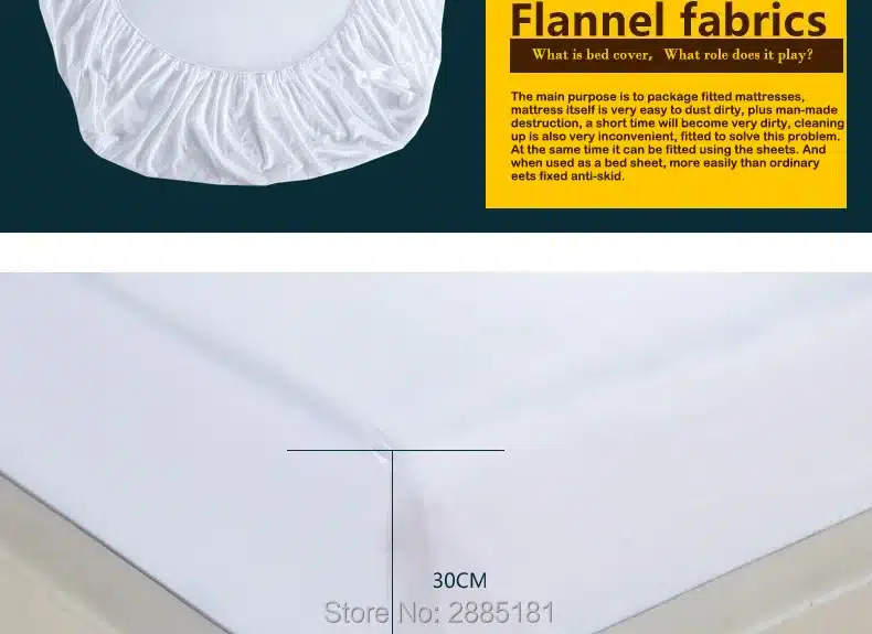 100% Cotton Solid Fitted Sheet With Elastic Band Bed Sheets Adult Mattress Cover Size 120x200/150x200/180x200/180x220/200x200cm 15