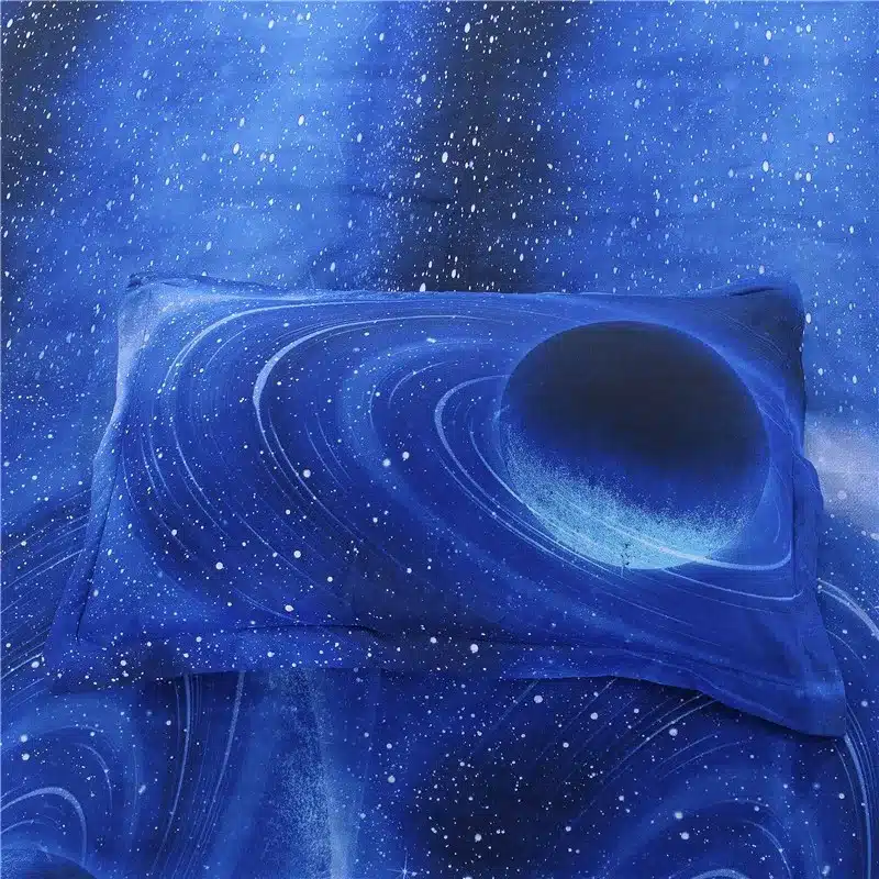 3D Blue Sky Bed Sheet Set Pillowcase Planet Polyester/Cotton Duvet Cover Set Bed Linen Galaxy Bedding Set 3D Duvet Covers 10