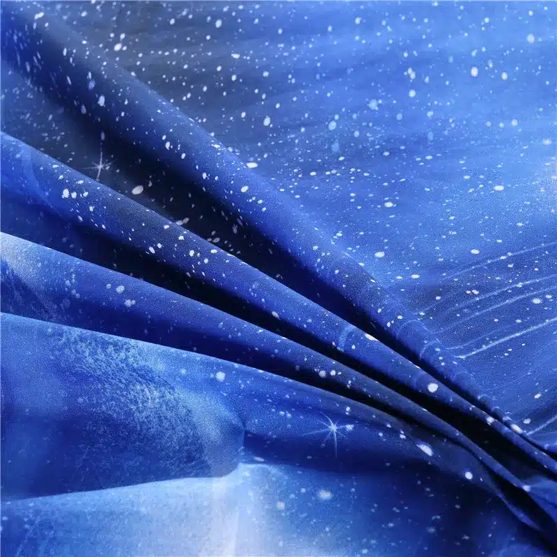 3D Blue Sky Bed Sheet Set Pillowcase Planet Polyester/Cotton Duvet Cover Set Bed Linen Galaxy Bedding Set 3D Duvet Covers 11