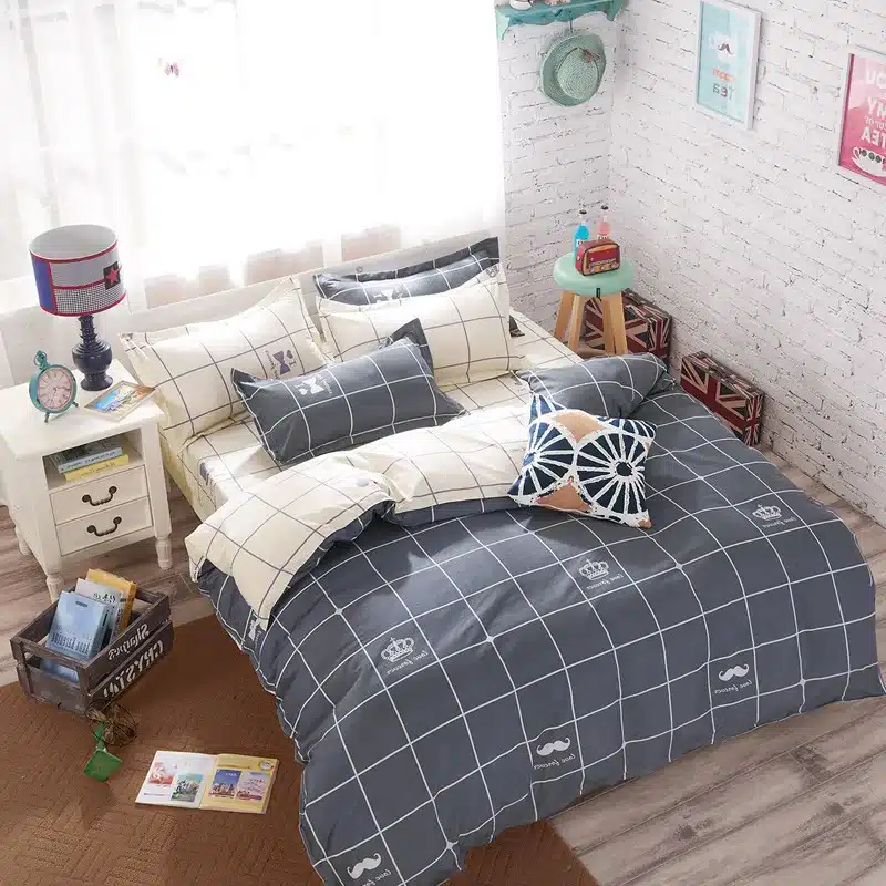 2016 High Quality Cotton Bedding Sets for Kids Bed Linen with Duvet Cover/Bed Sheets/2 Pillowcases King Full/king/Queen Size 13