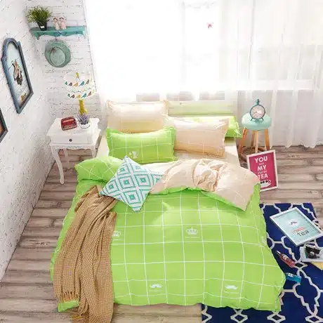 2016 High Quality Cotton Bedding Sets for Kids Bed Linen with Duvet Cover/Bed Sheets/2 Pillowcases King Full/king/Queen Size 20