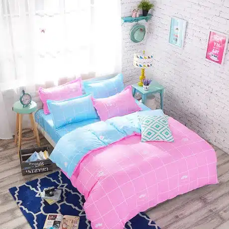 2016 High Quality Cotton Bedding Sets for Kids Bed Linen with Duvet Cover/Bed Sheets/2 Pillowcases King Full/king/Queen Size 24