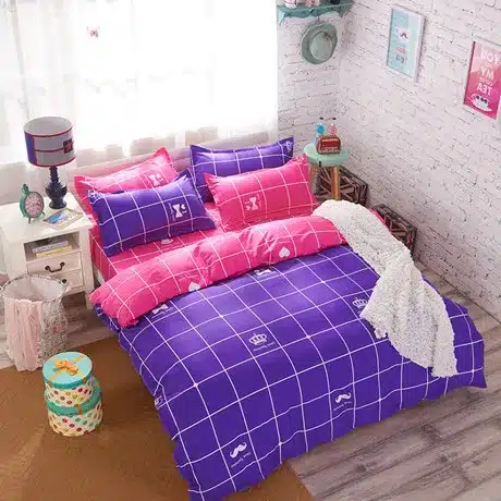 2016 High Quality Cotton Bedding Sets for Kids Bed Linen with Duvet Cover/Bed Sheets/2 Pillowcases King Full/king/Queen Size 27