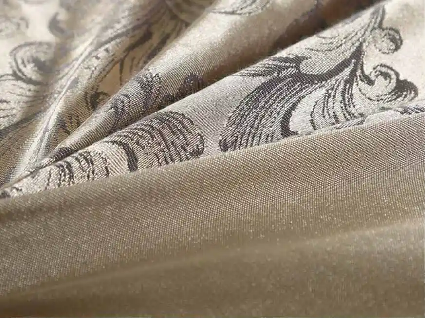 4Pcs Jacquard Silk/Cotton Bedding Set Luxury Bed Set King Queen Size Lace Satin Duvet Cover Bed Sheet literie Pillowcase 15