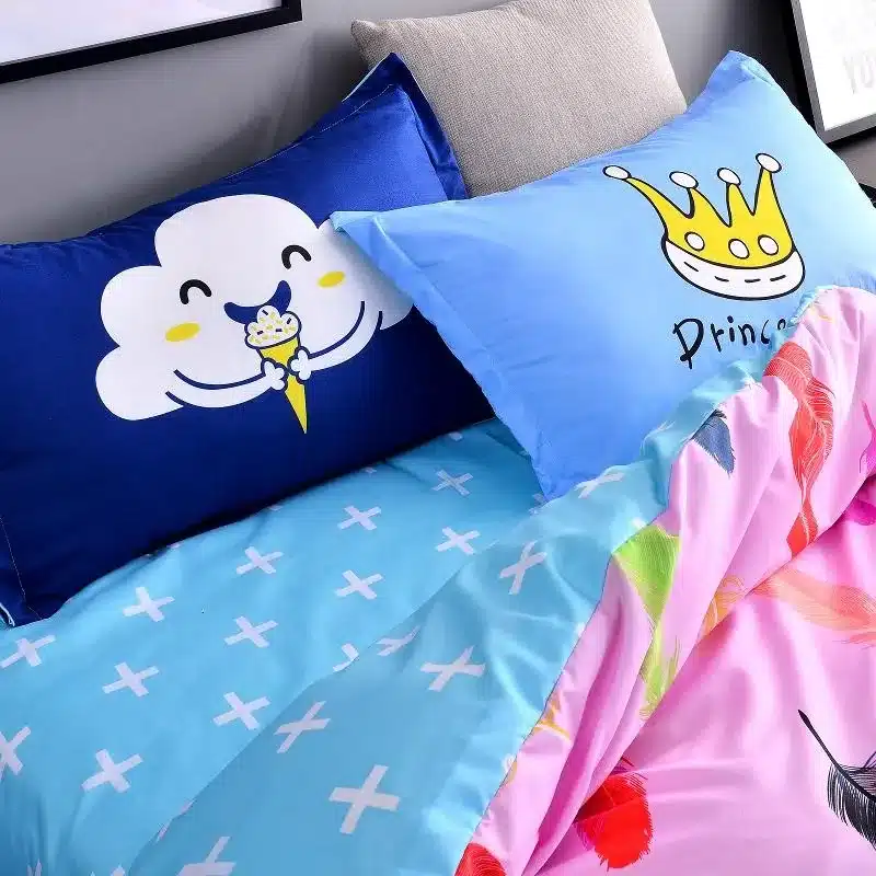 Autumn bed 2017 New duvet cover set dinosaur bedding set duvet cover AB side bed set printing flat sheet super king bedclothes 29