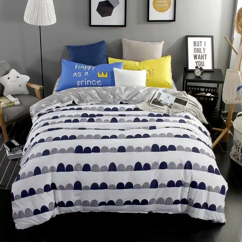 Autumn bed 2017 New duvet cover set dinosaur bedding set duvet cover AB side bed set printing flat sheet super king bedclothes 59